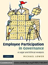 Employee Participation in Governance (eBook): A Legal and Ethical Analysis